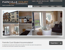 Tablet Screenshot of parkvillecourt.com
